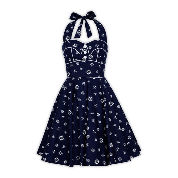 nautical swing dress