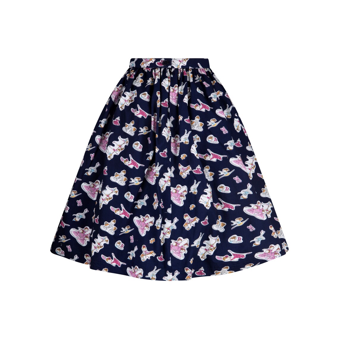 Paper Dolls Skirt Circle Skirt Kawaii Skirt Fary Kei Skirt Etsy