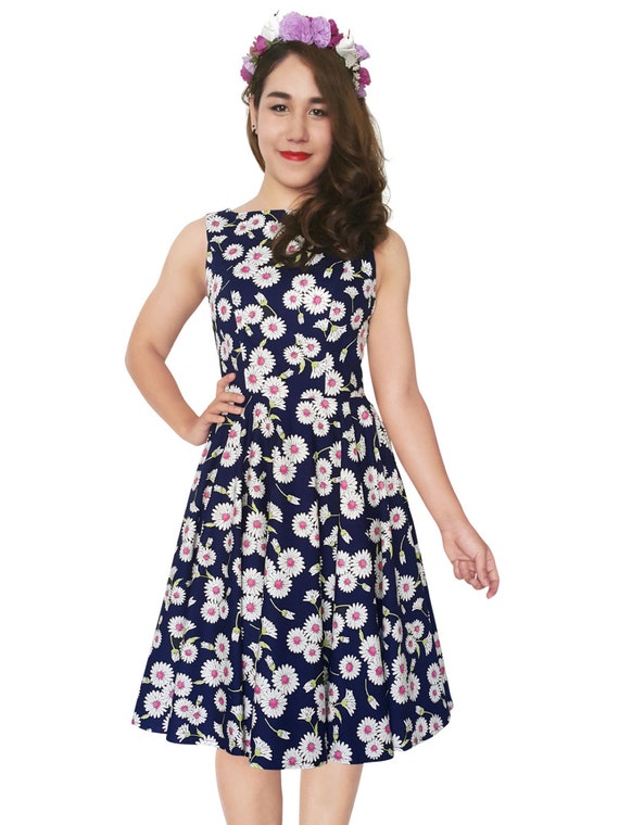 daisy flower dress