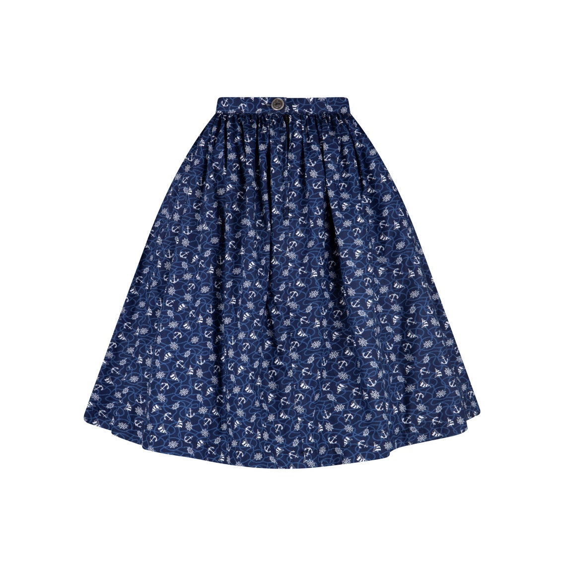 Navy Sawyer Skirt
