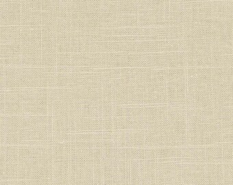 Linen Fabric Beige - By the Yard
