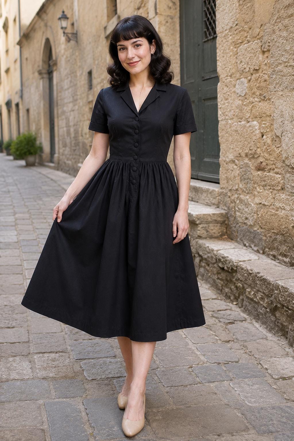best petite black dress for funeral The Best Black Dress for Funerals 2017: DVF Wrap Dress