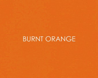 Baumwollstoff in gebranntem Orange – Quilten & Bekleidung, Großpackung