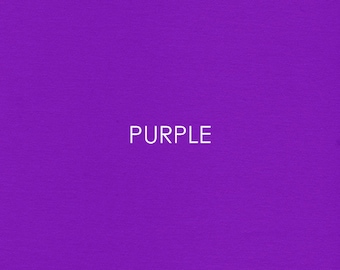 Purple Cotton Fabric - Solid Pastel Quilting Apparel Sewing Fabric, By the Yard