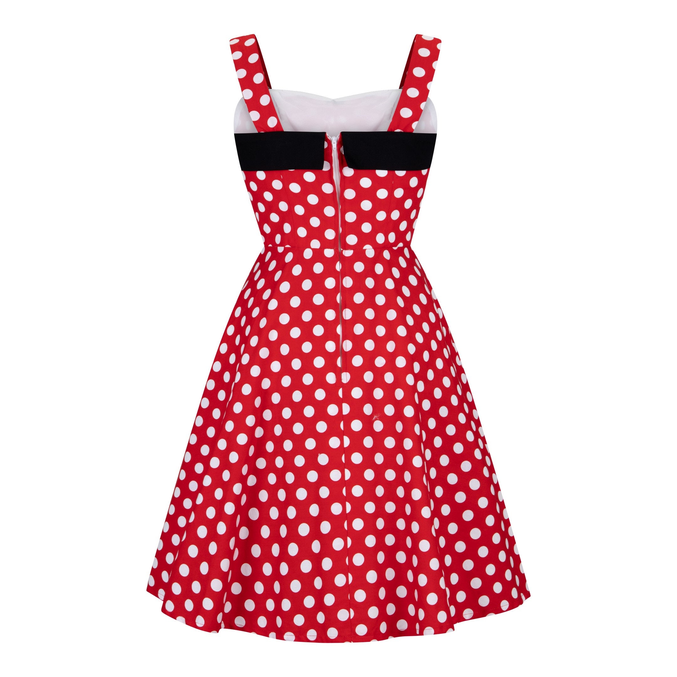 Minnie Mouse Dress Disney Dress Mickey Mouse Red Polka Dots