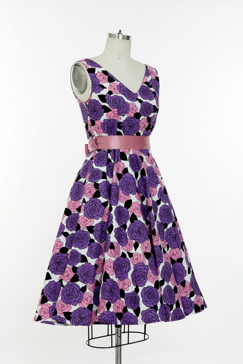 Purple Holiday Prom Dress