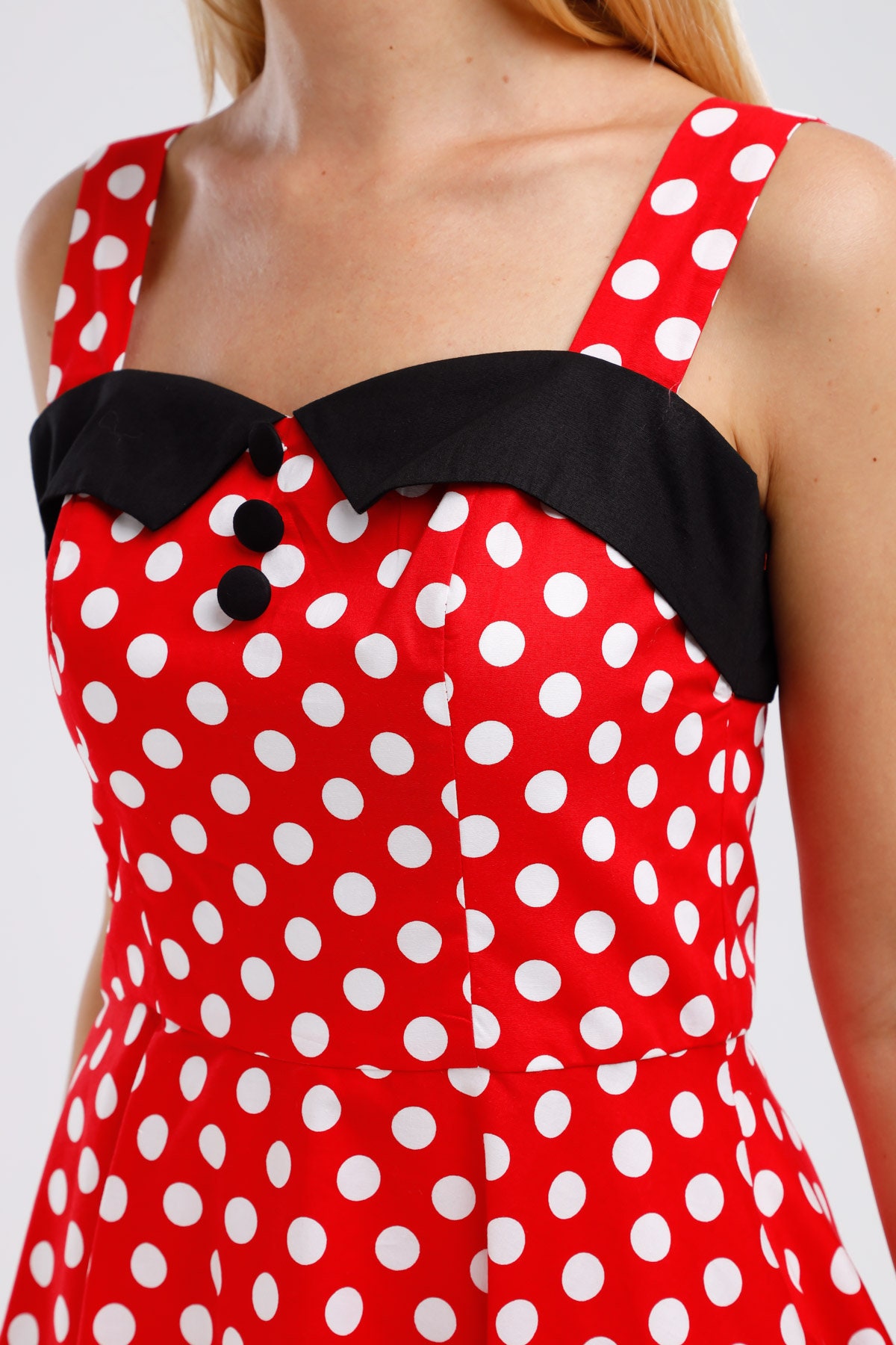 Minnie Mouse Dress Disney Dress Mickey Mouse Red Polka Dots - Etsy