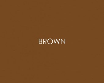 Brown Cotton Fabric – Solid Plain Quilting Apparel Fabric, By The Yard