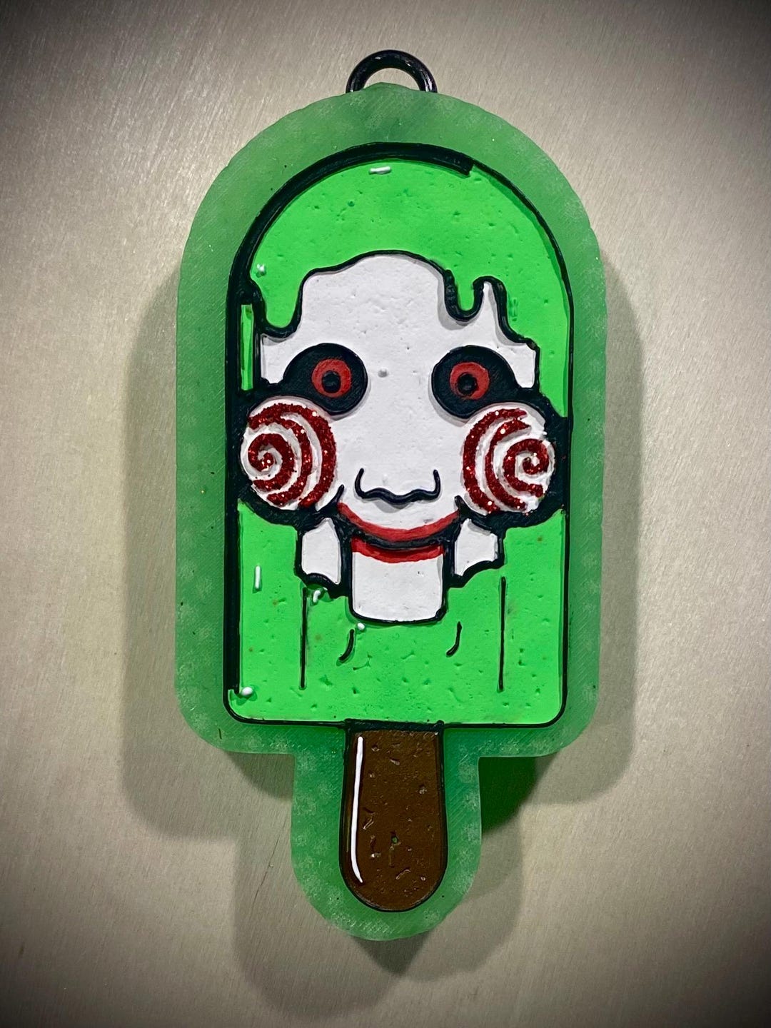 Horror Raspberry Jigsaw Popsicle Freshie, Scent: Black Raspberry Vanilla, Ready to Ship ...