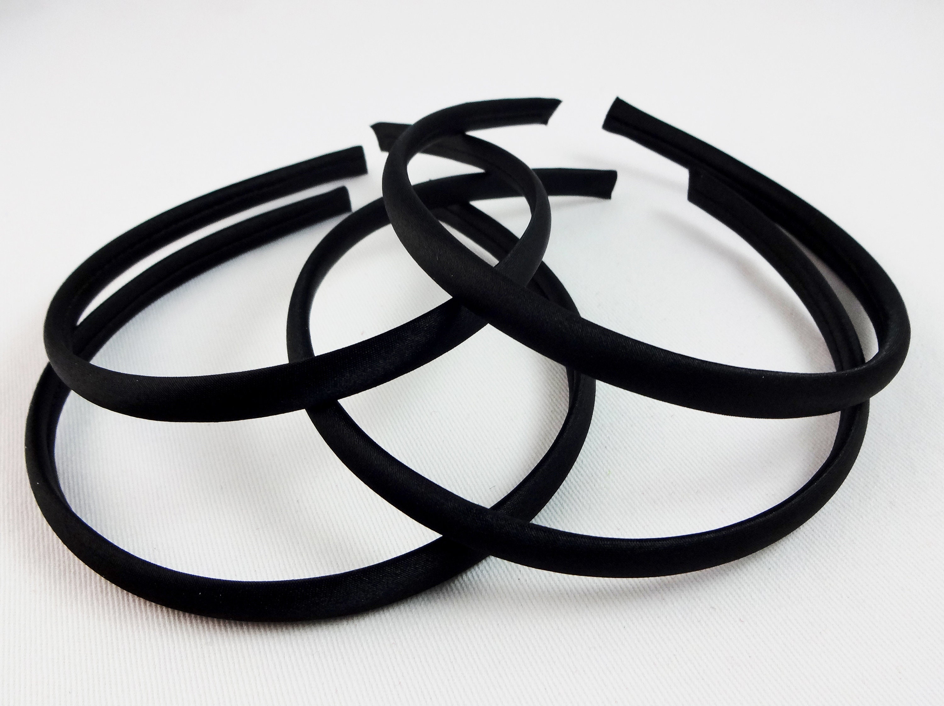 Thin Black Satin Headbands Set Of 4 One Quarter Inch Wide Etsy Singapore Thin Black Satin Headbands Set Of 4 One Quarter Inch Wide Etsy Singapore