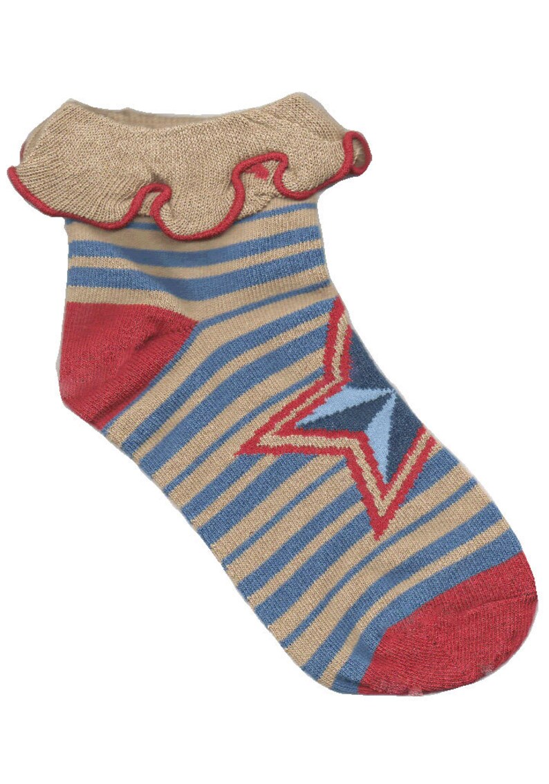 Cute Ankle Socks Women's Fun Socks Frilly Socks Etsy