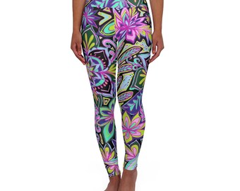 bold print leggings
