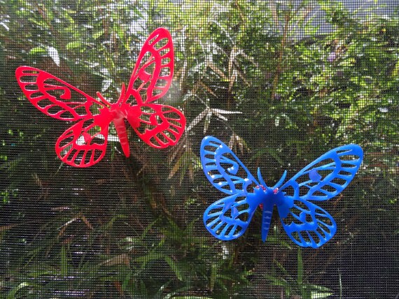 Screen Door Saver Swallowtail Butterfly Magnet Laser Cut Acrylic