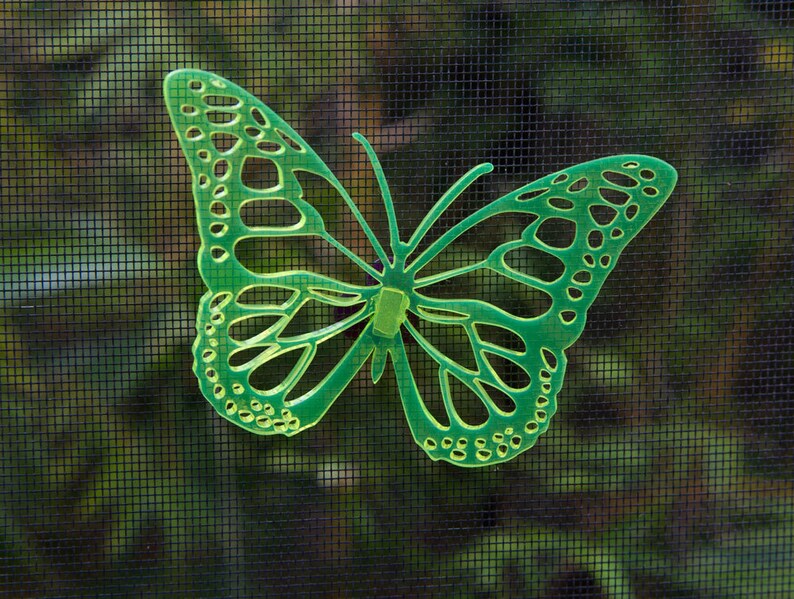 Monarch Butterfly 3D Screen Door Saver Screen Door Etsy