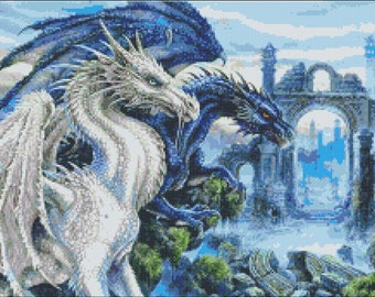 2 Dragons Cross Stitch Pattern Pdf