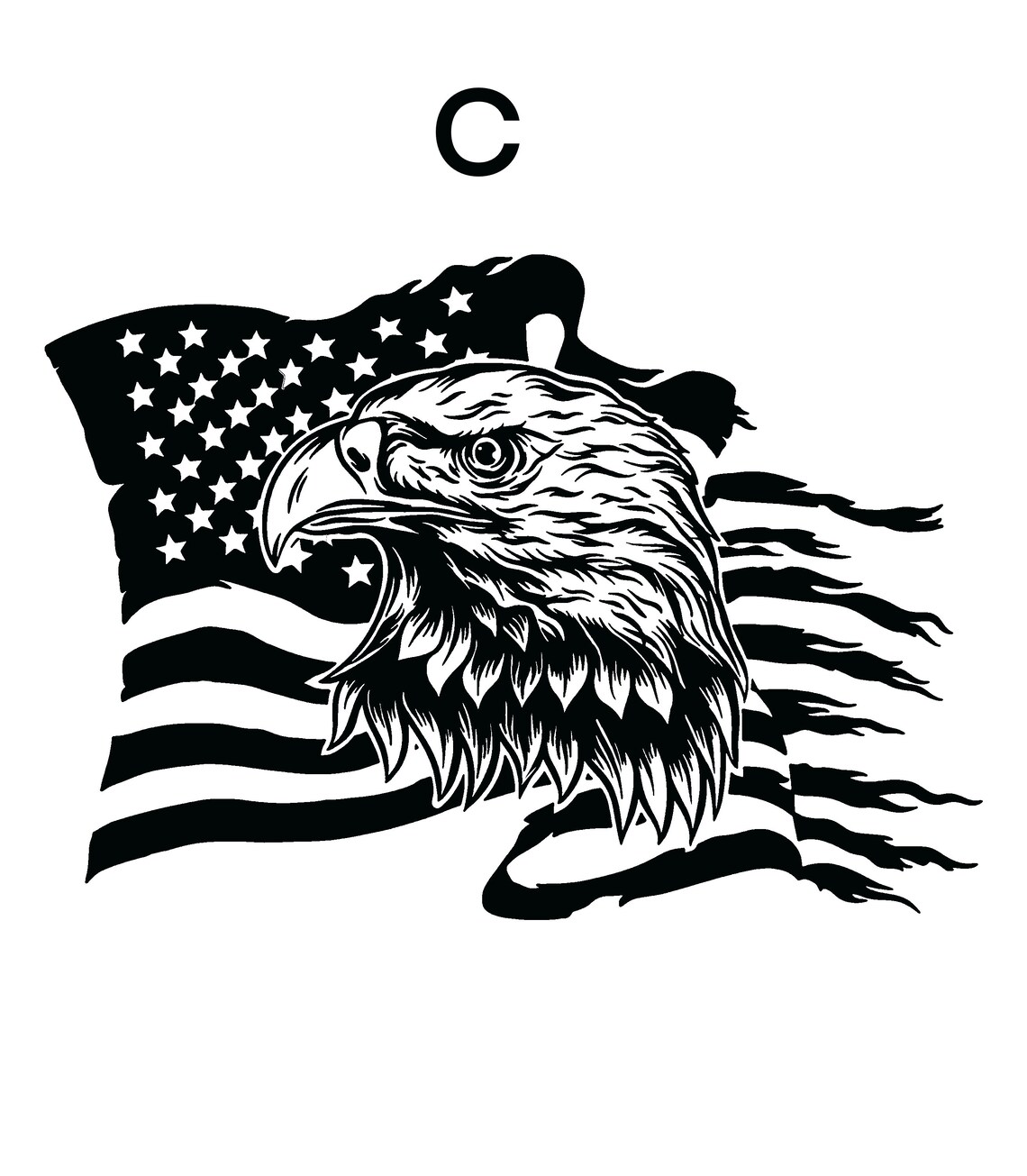 American Flag Vinyl Decal - Etsy