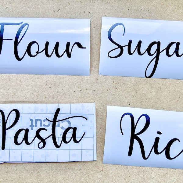 Canister Labels Etsy