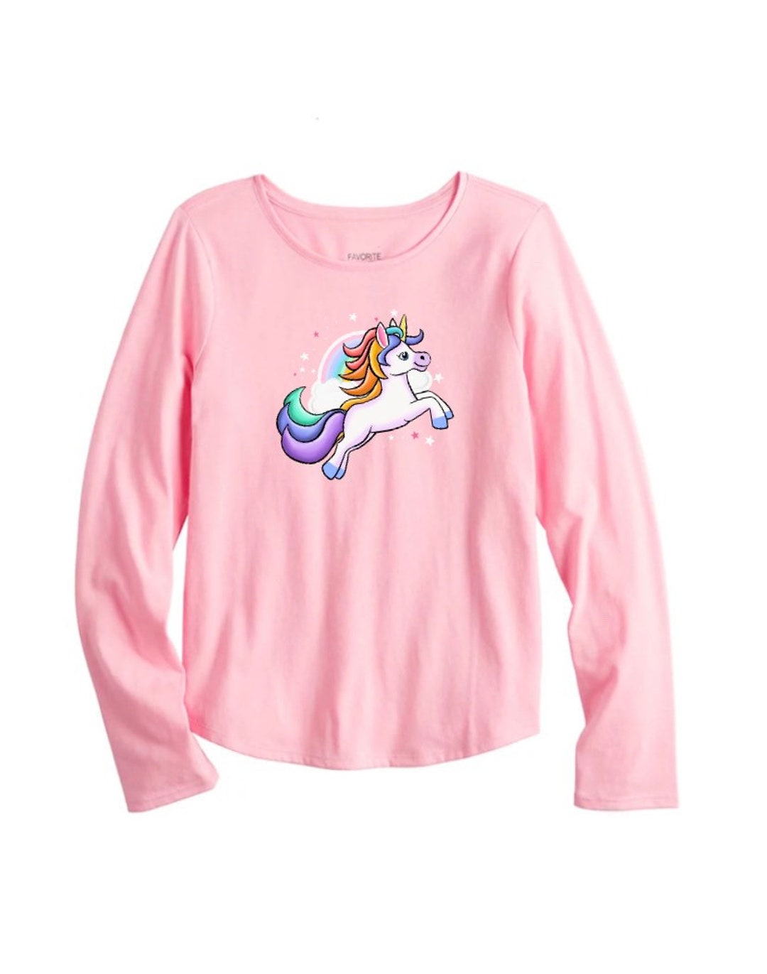 Pink unicorn shirt sale