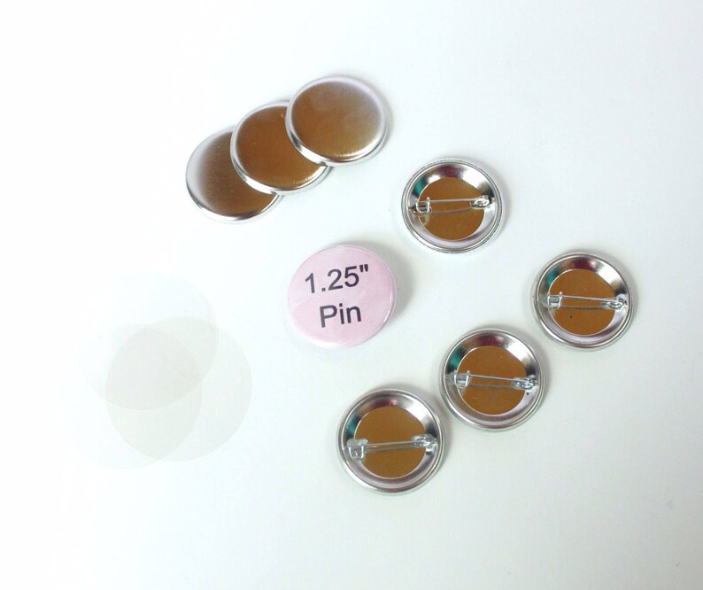 1 25 Inch Button Sample Pack 5 Complete Sets Of Any Type Of Etsy