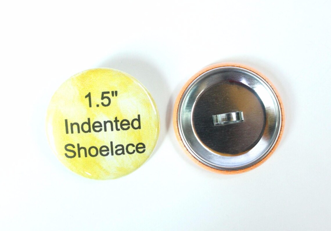 1.5 Inch Indented Shoelace Buttons 50 Complete Sets Etsy