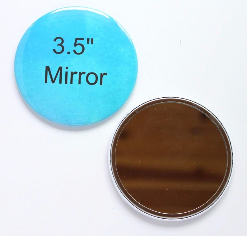 50 Complete Button Sets Tecre Button Press 3.5 Inch Mirror 3 12 Button Maker Machine Supplies Mirror Buttons