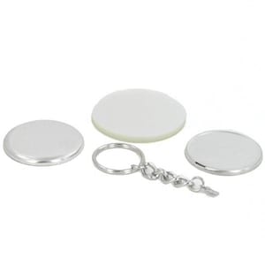 1.5 Inch Chain Key Chains Tecre Button Press Parts - You Choose Quantity - 25-250 Complete Sets - 1 1/2&quot; Button Machine Supplies