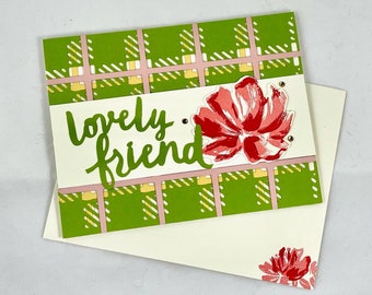 Friendship Her Card, Card for Friend, Miss You Card, Love Friend Card, Best Friend Card, Women Inspirational, Birthday Her Card, BFF Card