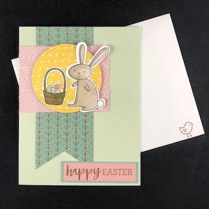 Tarjeta de Pascua, Feliz Tarjeta de Pascua, Tarjeta de Conejito de Pascua, Tarjeta de Huevos de Pascua, Tarjeta de Pascua para Niños, Tarjeta de Pascua para Sobrina, Tarjeta de Pascua para Sobrino