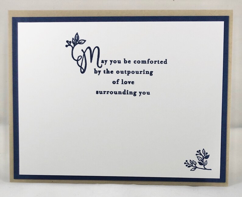 Sympathy Card With Sympathy Card Loss of Baby Card Sympathy Etsy