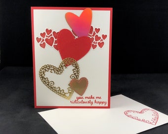 Valentine for Wife, Valentines Card Girlfriend, Love Card for Her, Fiance Card, Valentines Card Husband, Valentines Day Card for Him