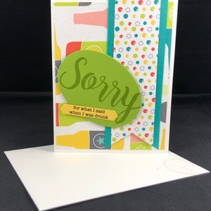 Apology Card, Apologize to Him, Apologize to Girlfriend, I'm Sorry, I Was Wrong, Sorry to Husband, Sorry to Wife, Sorry Funny, Sorry Humor image 2