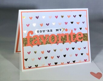 I Love You Card, Anniversary Card Her, Fiance Card, Love Card for Her, Valentines Day Card for Wife, Valentines Day Card for Her