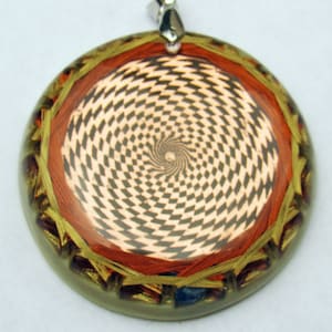 Dr. Patrick Flanagan's Cosmic Sensor Plate Double Coil Pyramidal Resonator Pranic Device Pendant for Energy Healing image 1