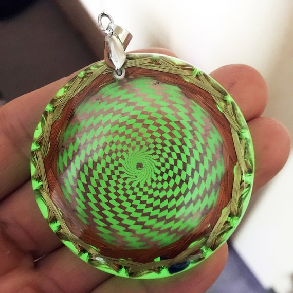 Cosmic Sensor Plate By Dr Patrick Flanagan Double Coil - Patrick Flanagan Sensor V Emf Pendant