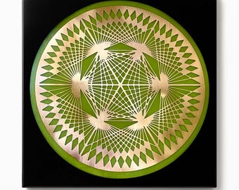 Kvantkopparplatta 20x20 – DNA-regenerering, anti-aging, resonator med helig geometri – Metayantra virvelsensor 50 m