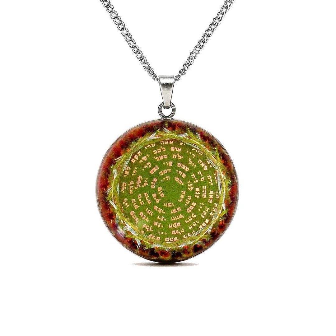 72 Names of God Orgone Necklace • Citrine Quantum Healing