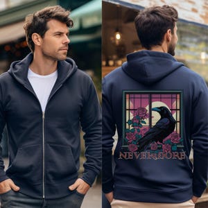 Ashveil Core – Hooded Zip Jacket by The Nevermore