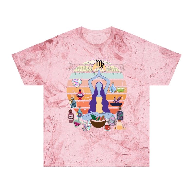 Virgo Astrology Sign Tshirt Mutable Earth Sign, Trendy, Artistic