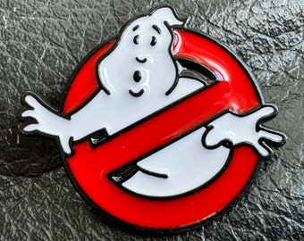 Ghostbuster funny classic enamel pin badge 33mm