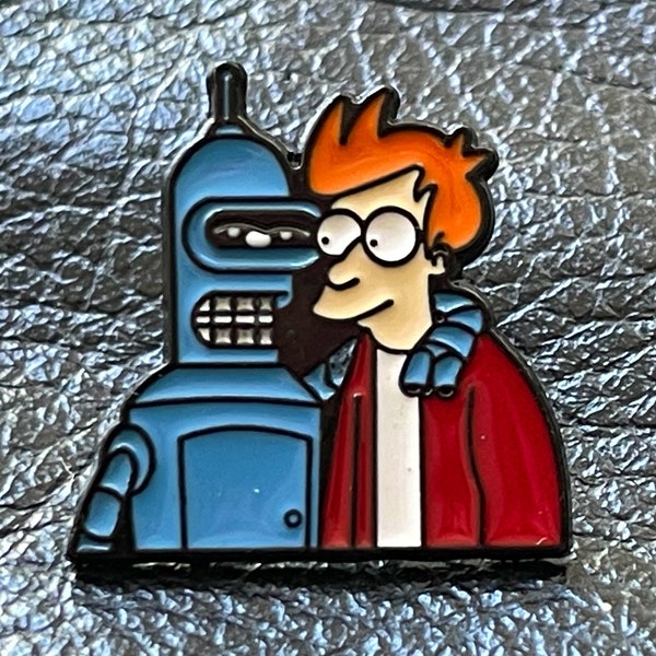 FUTURAMA Bender TV Series Robot Enamel Pin Space Droid Enamel Pin Badge Cartoon Style new