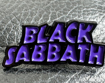 BLACK SABBATH pin badge enamel Ozzy hard rock