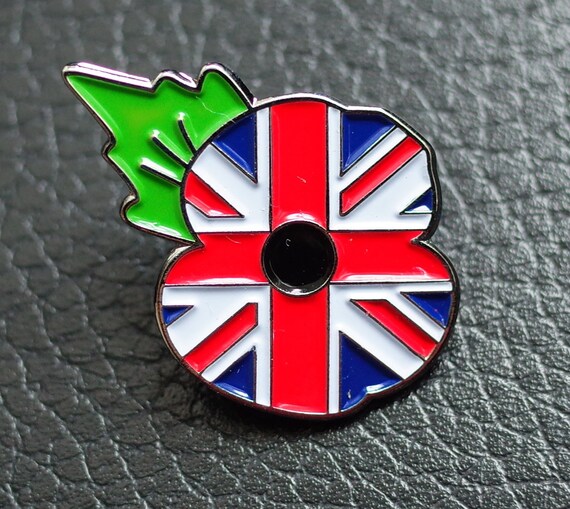 WW1 Comrades of the Great War Red Poppy LEST WE FORGET 2019 UK Veteran pin badge