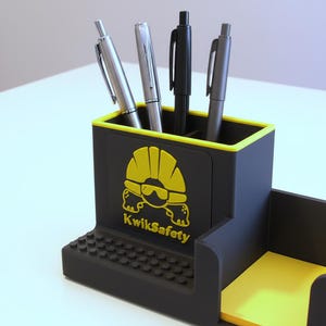 Bureauopberger met aangepast logo - relatiegeschenk met merk - Bulk LEGO-compatibel kantoorcadeau voor teams en onboarding afbeelding 7