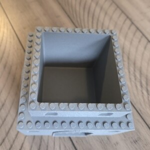 LEGO Compatible Castle Planter with Minifigure Display image 4