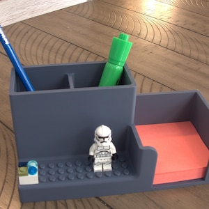 LEGO-kompatibel skrivbordsorganisatör och minifigurdisplay bild 7