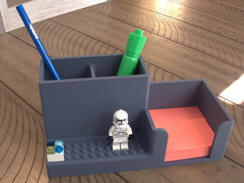 LEGO-kompatibel skrivbordsorganisatör och minifigurdisplay bild 7