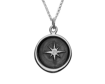 Guiding Star Wax Seal Pendant