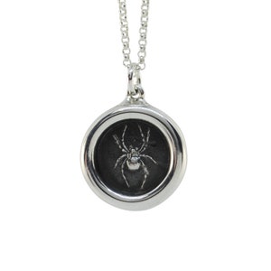 Spider Wax Seal Pendant