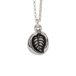 Petite Leaf Wax Seal Pendant