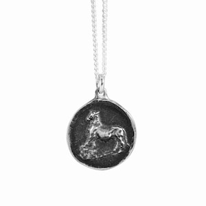 Taurus Zodiac Coin Pendant